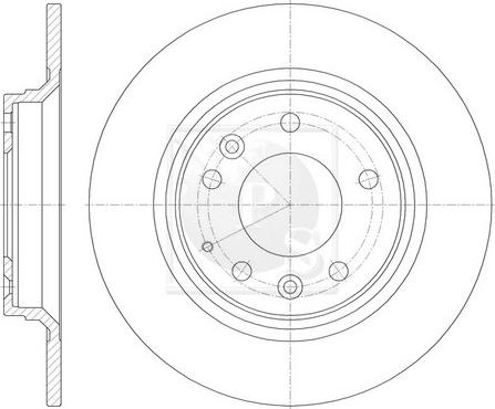 NPS M331A15 - Brake Disc autospares.lv