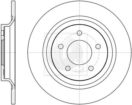 ST-Templin 011142121026 - Brake Disc autospares.lv