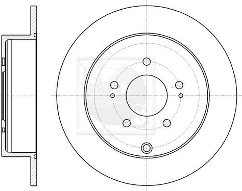 NPS M331I25 - Brake Disc autospares.lv