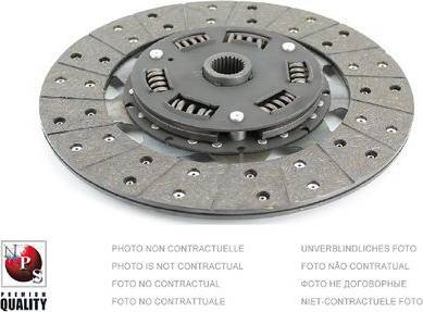 NPS N220N07 - Clutch Disc autospares.lv