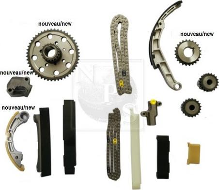 NPS N117N15 - Timing Chain Kit autospares.lv