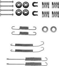 NPS N351N43 - Accessory Kit, brake shoes autospares.lv