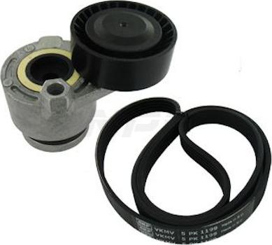 NPS R108T10 - V-Ribbed Belt Set autospares.lv