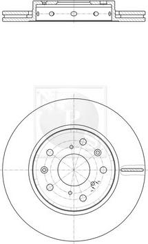 NPS S330I26 - Brake Disc autospares.lv