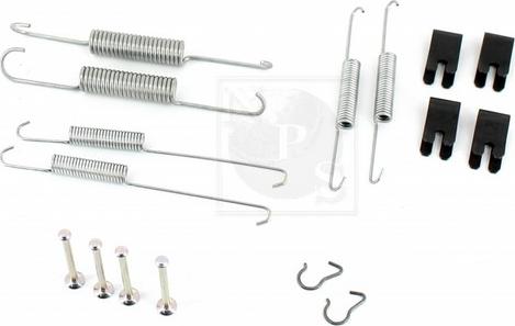 NPS T351A21 - Accessory Kit, brake shoes autospares.lv