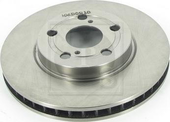 NPS T330A104 - Brake Disc autospares.lv