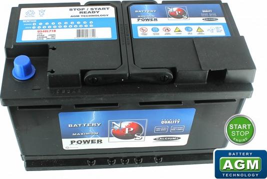 NPS U540L71B - Starter Battery autospares.lv