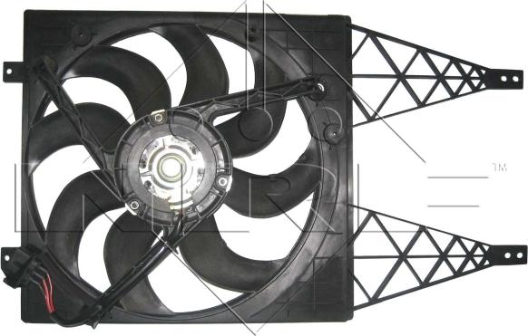NRF 47411 - Fan, radiator autospares.lv