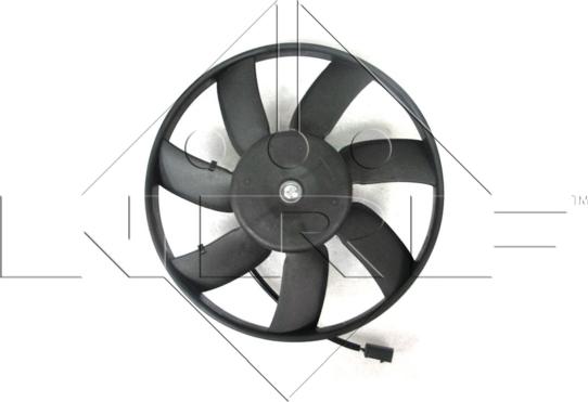 NRF 47480 - Fan, radiator autospares.lv