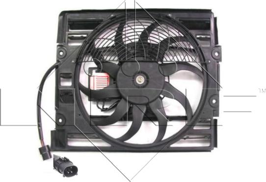 NRF 47481 - Fan, radiator autospares.lv