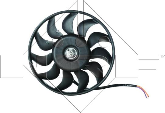 NRF 47421 - Fan, radiator autospares.lv