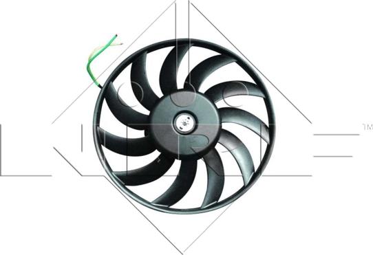 NRF 47422 - Fan, radiator autospares.lv