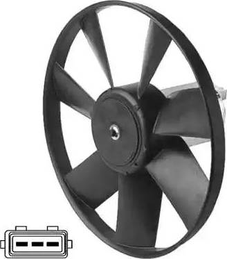 NRF 47653 - Fan, radiator autospares.lv