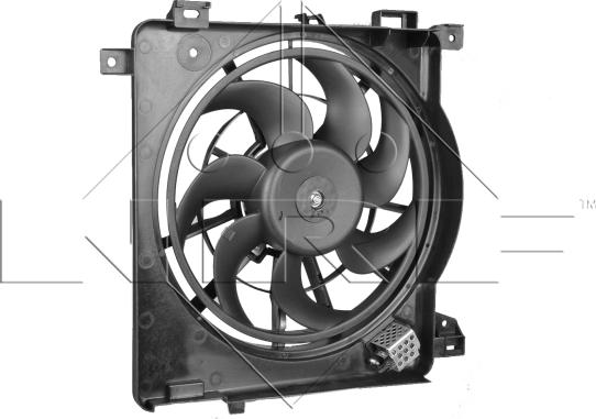 NRF 47622 - Fan, radiator autospares.lv