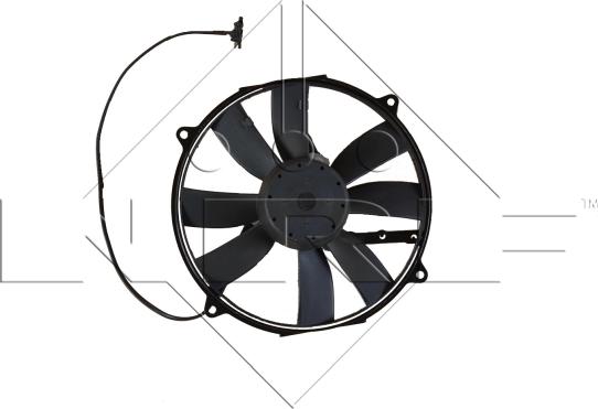 NRF 47045 - Fan, radiator autospares.lv