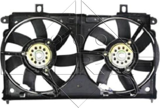 NRF 47048 - Fan, radiator autospares.lv