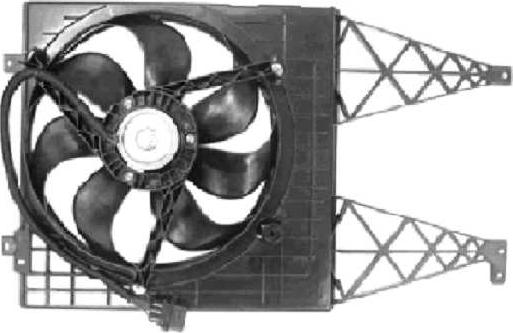 NRF 47056 - Fan, radiator autospares.lv