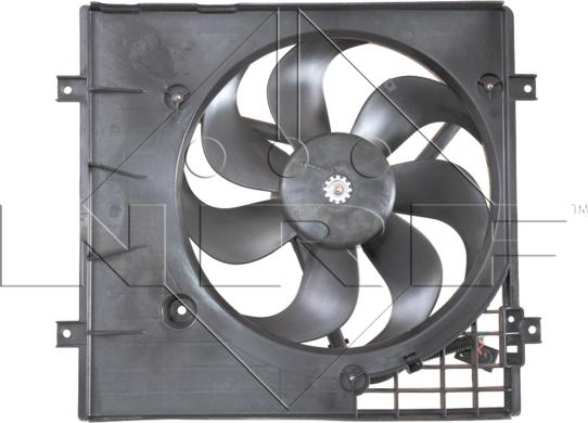 NRF 47058 - Fan, radiator autospares.lv