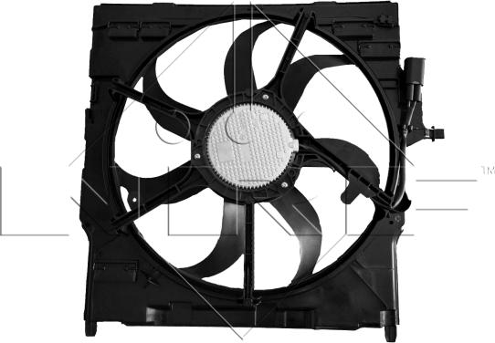 NRF 47843 - Fan, radiator autospares.lv