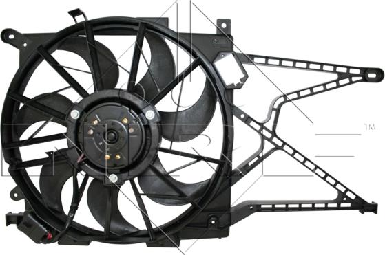 NRF 47308 - Fan, radiator autospares.lv
