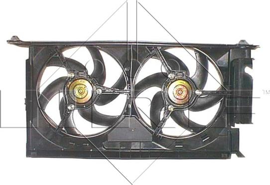 NRF 47331 - Fan, radiator autospares.lv