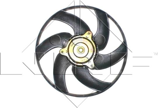 NRF 47332 - Fan, radiator autospares.lv