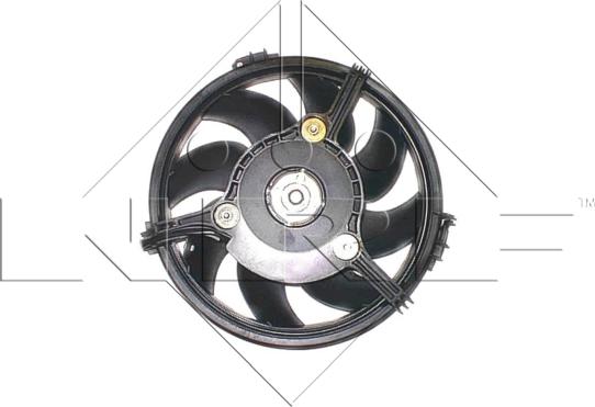 NRF 47207 - Fan, radiator autospares.lv