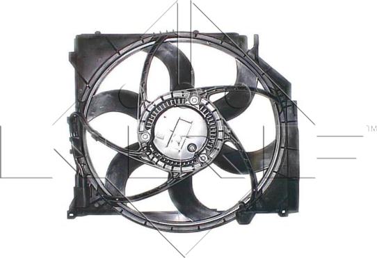 NRF 47216 - Fan, radiator autospares.lv