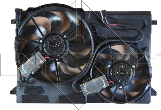 NRF 47714 - Fan, radiator autospares.lv