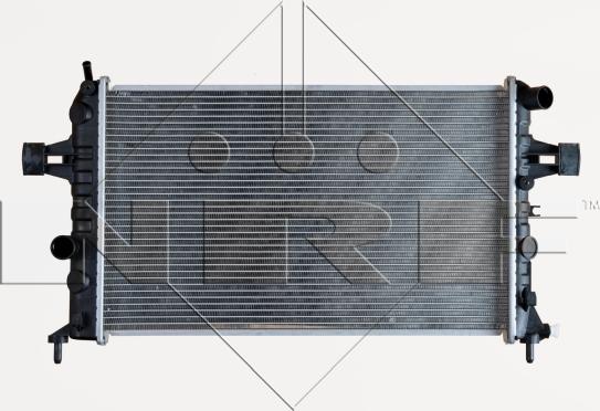 NRF 54668 - Radiator, engine cooling autospares.lv