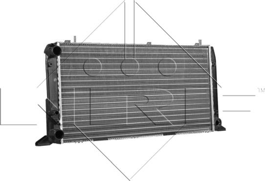 NRF 54602 - Radiator, engine cooling autospares.lv