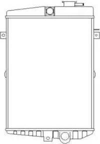 NRF 54674 - Radiator, engine cooling autospares.lv