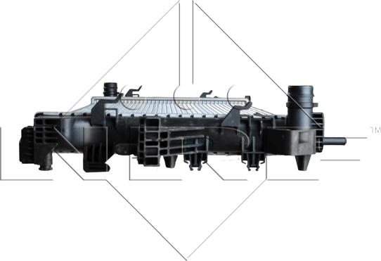 NRF 54203 - Radiator, engine cooling autospares.lv