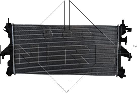 NRF 54202 - Radiator, engine cooling autospares.lv