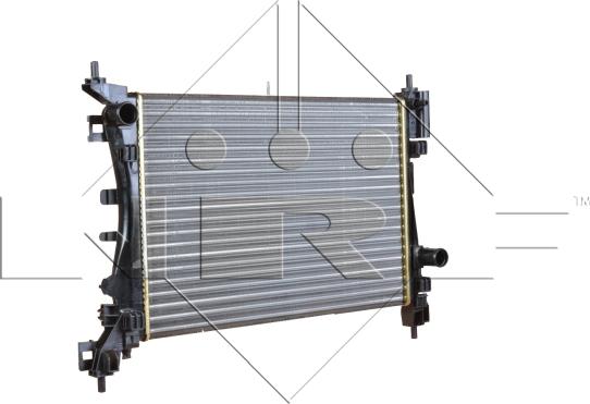 NRF 55340 - Radiator, engine cooling autospares.lv