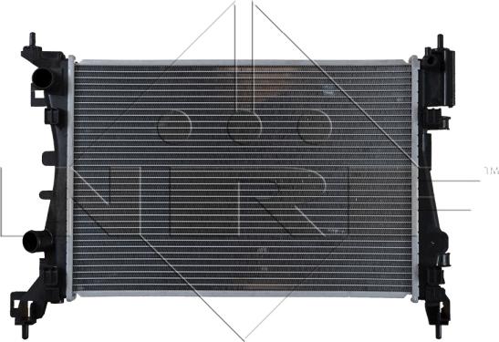 NRF 55341 - Radiator, engine cooling autospares.lv