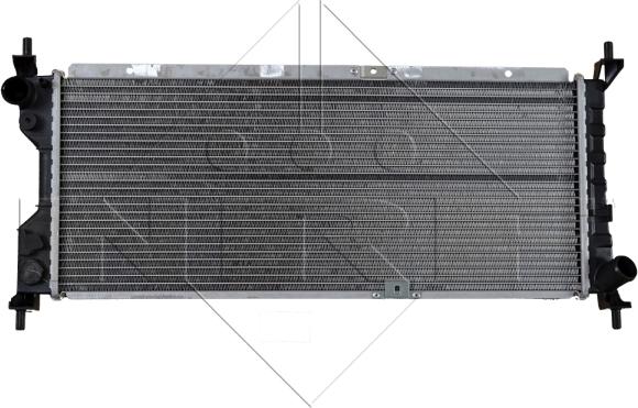 NRF 56163 - Radiator, engine cooling autospares.lv