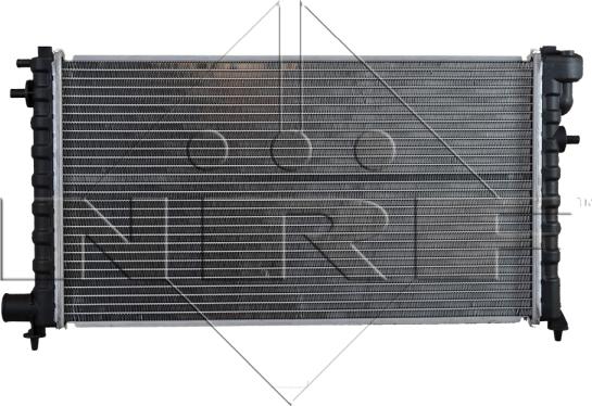 NRF 509502 - Radiator, engine cooling autospares.lv