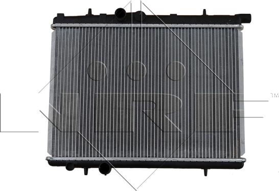 NRF 509525 - Radiator, engine cooling autospares.lv