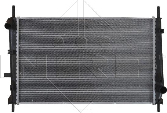 NRF 509528 - Radiator, engine cooling autospares.lv