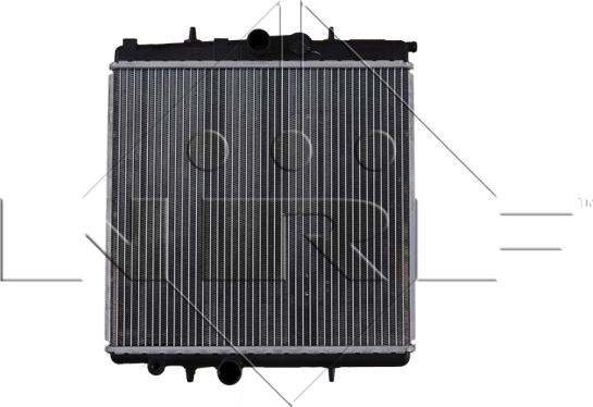 NRF 509523 - Radiator, engine cooling autospares.lv