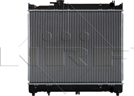 NRF 50404 - Radiator, engine cooling autospares.lv