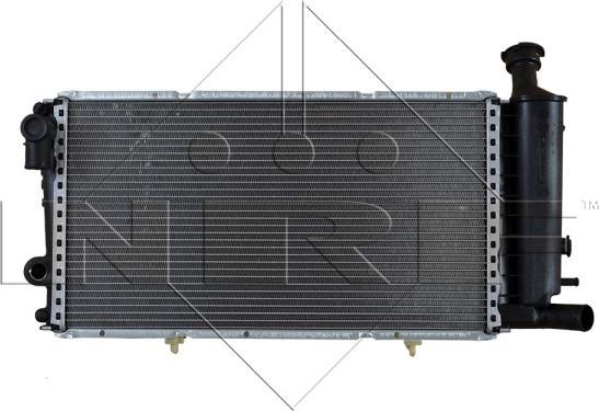 NRF 50406 - Radiator, engine cooling autospares.lv