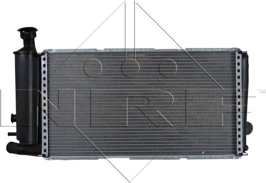 NRF 50406 - Radiator, engine cooling autospares.lv