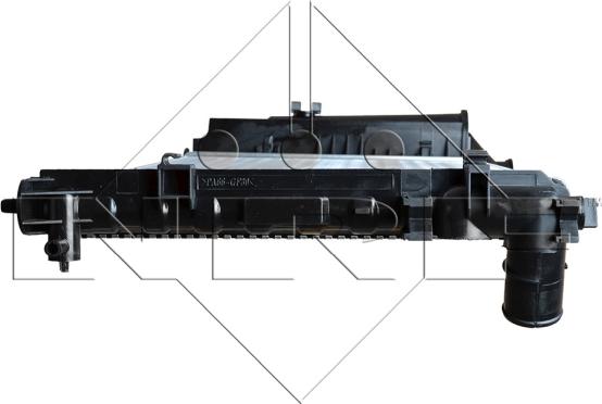 NRF 50419 - Radiator, engine cooling autospares.lv