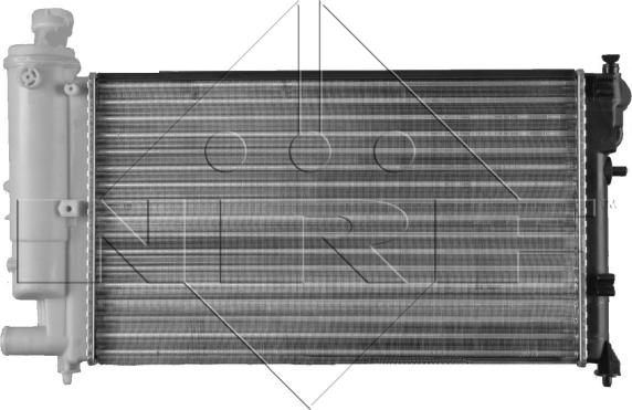 NRF 50428 - Radiator, engine cooling autospares.lv