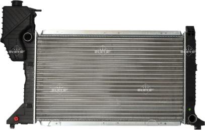 NRF 50557 - Radiator, engine cooling autospares.lv