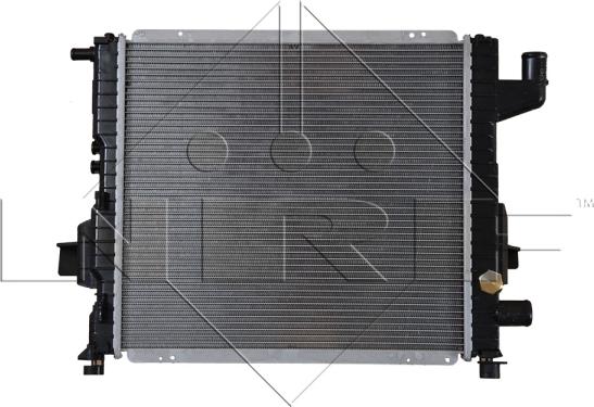 NRF 50569 - Radiator, engine cooling autospares.lv