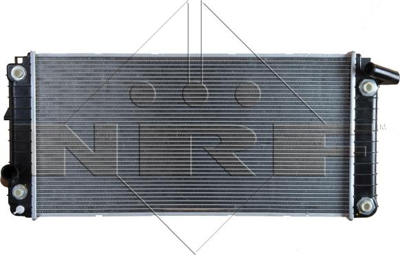 NRF 50208 - Radiator, engine cooling autospares.lv