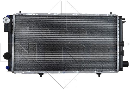 NRF 58957 - Radiator, engine cooling autospares.lv